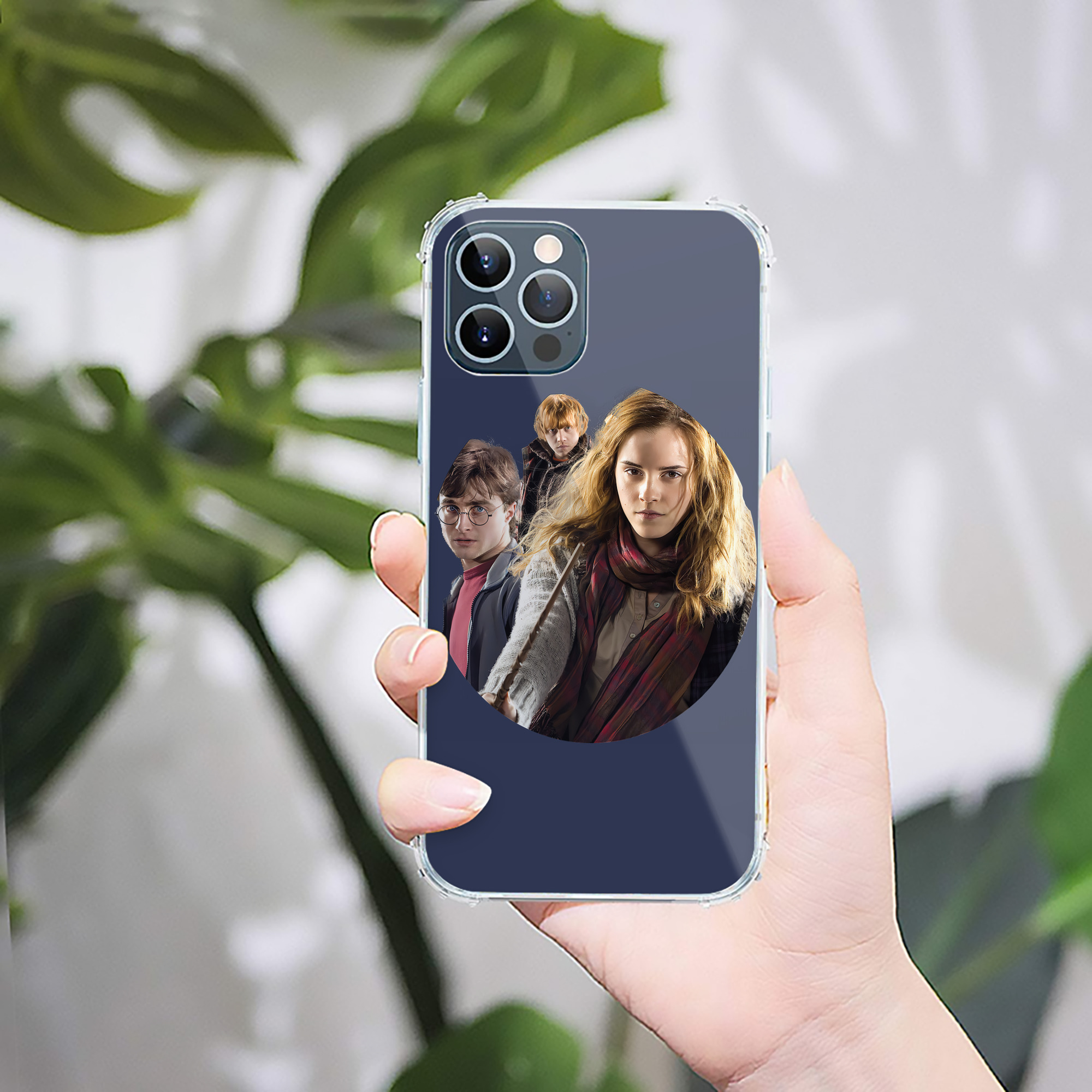 （画像用） Harry Potter ハリー・ポッターシリーズ 【iPhone 12シリーズ対応】透明スマホケース（クリアソフトケース）